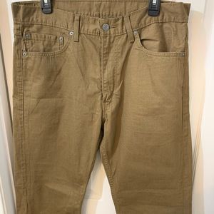Men Levi’s 505 Brown Jeans 36/30